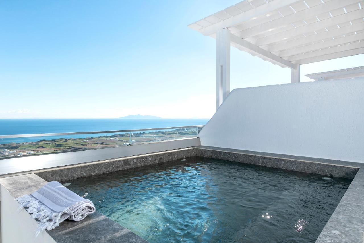 La Estrella 4 Suites With Sea View & 4 Prive Hot Tub Vourvoúlos Exterior foto